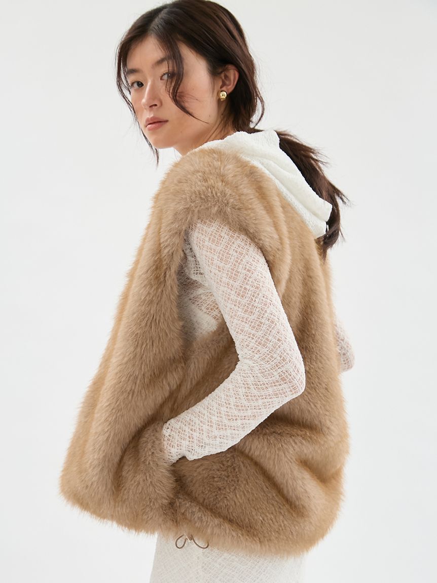 emmi atelier「ファージレ」|ダウンベスト・ベスト|