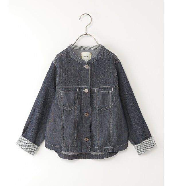 ikka kids「【親子コーデ】メッシュデニムブルゾン（120~160cm）」|その他|