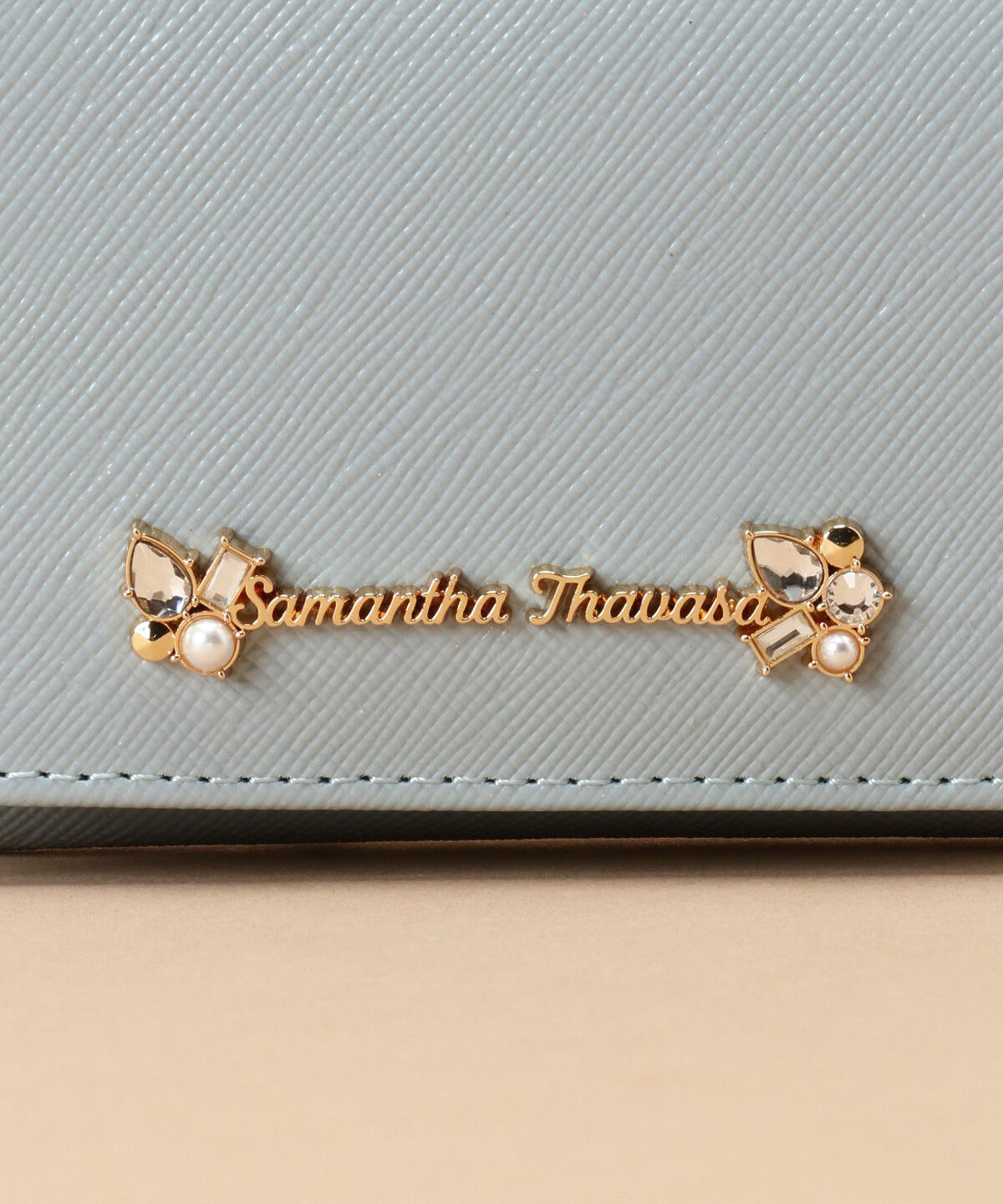 Samantha Thavasa「ラメレザービジュー ミニ財布」|財布|