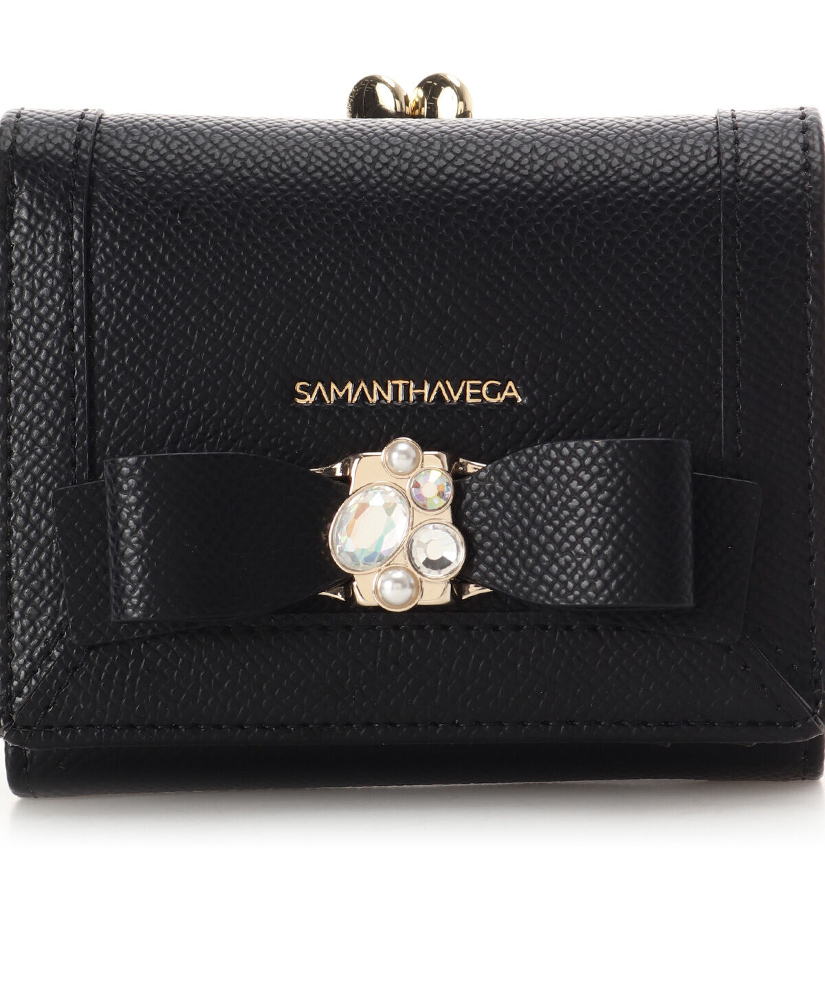 Samantha Vega「ジュエルリボン折財布」|財布|