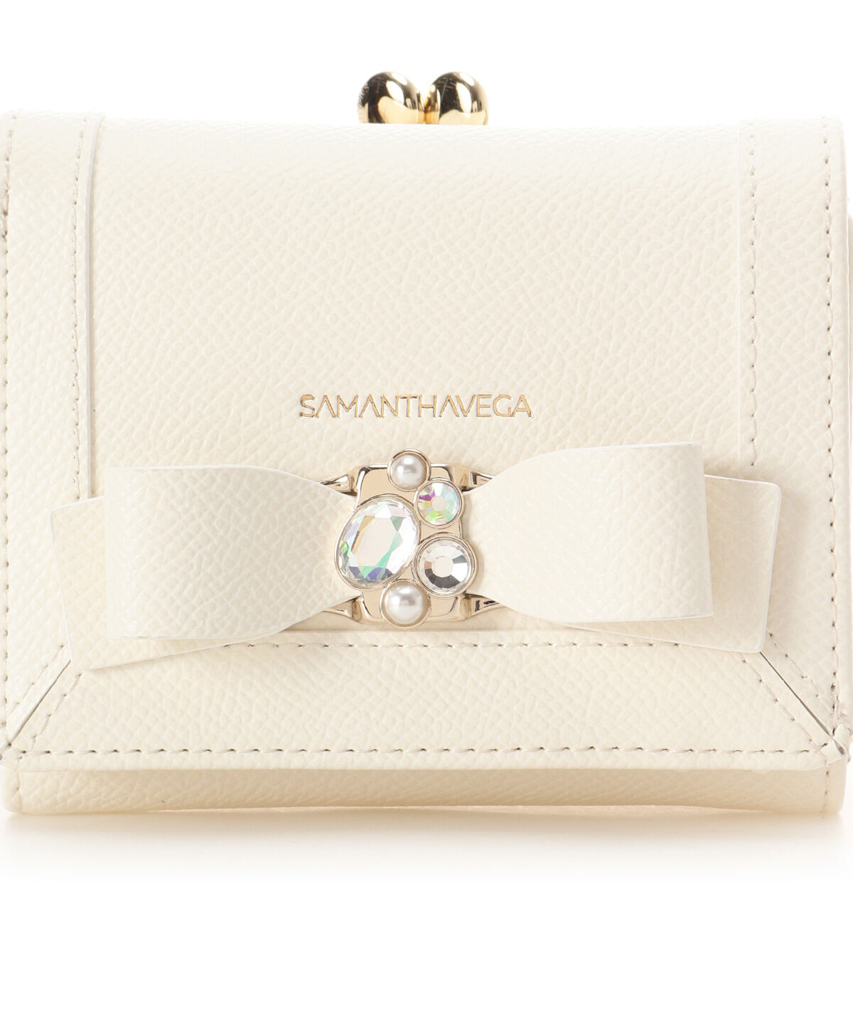 Samantha Vega「ジュエルリボン折財布」|財布|