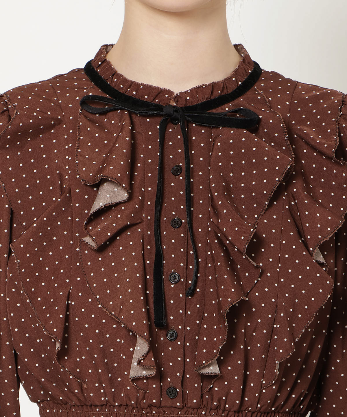 WILLSELECTION「ラッフルフリルティアードワンピース」|ワンピース|