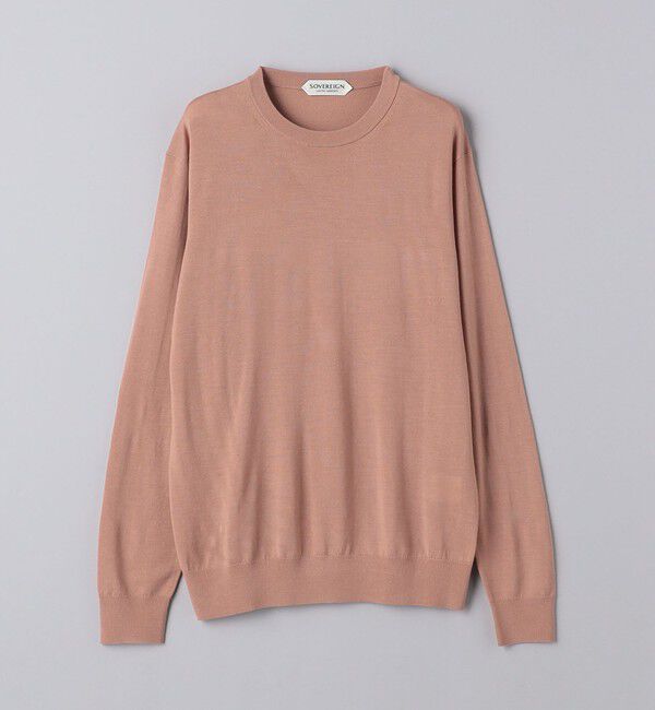 UNITED ARROWS「＜SOVEREIGN＞ハイゲージ クルーネックニット」|ニット・セーター|