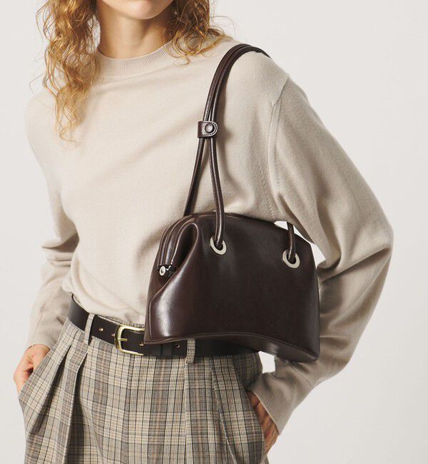OSOI「＜OSOI＞CIRCLE BROT バッグ」|ショルダー・メッセンジャー|DK.BROWN