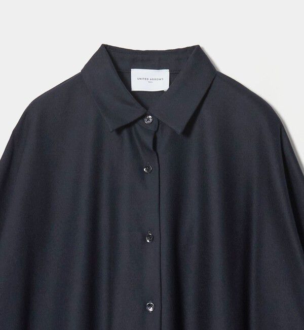 UNITED ARROWS「ウール ドルマン シャツ」|シャツ・ブラウス|