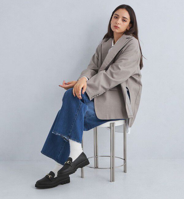UNITED ARROWS green label relaxing「レイン チャンキー ローファー - 晴雨兼用 -」|スニーカー|
