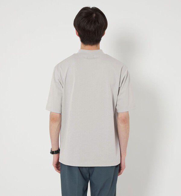 UNITED ARROWS green label relaxing「【WEB限定】JUST fit デイリー モック 半袖 Ｔシャツ カットソー -吸水速乾・抗菌-」|Tシャツ・カットソー|