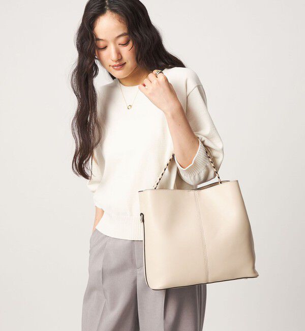 UNITED ARROWS green label relaxing「ポシェット付き ショルダーバッグ 3WAY」|ショルダー・メッセンジャー|NATURAL