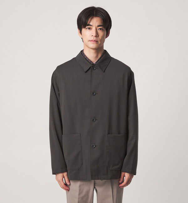 UNITED ARROWS green label relaxing「ウォッシャブル サージ カバーオール ジャケット -2WAYストレッチ-」|その他|