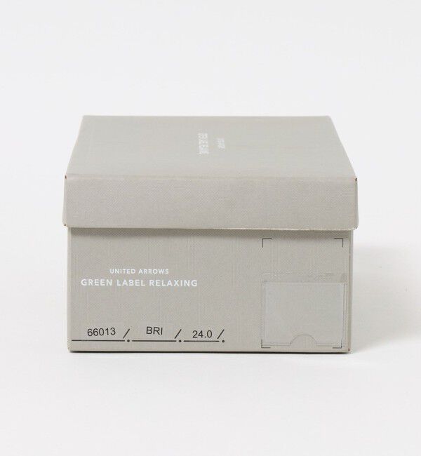 UNITED ARROWS green label relaxing「スクエアトゥ フラットシューズ」|ローファー|