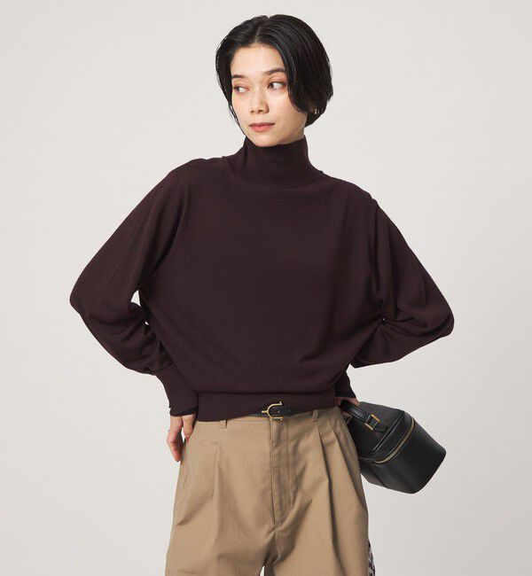UNITED ARROWS green label relaxing「エブリニット 2WAY タートルネック ウォッシャブル」|ニット・セーター|