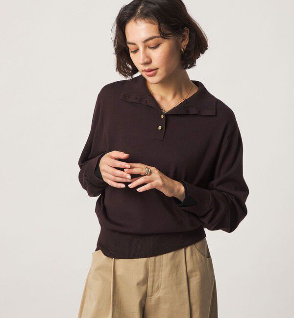 UNITED ARROWS green label relaxing「エブリニット 2WAY タートルネック ウォッシャブル」|ニット・セーター|