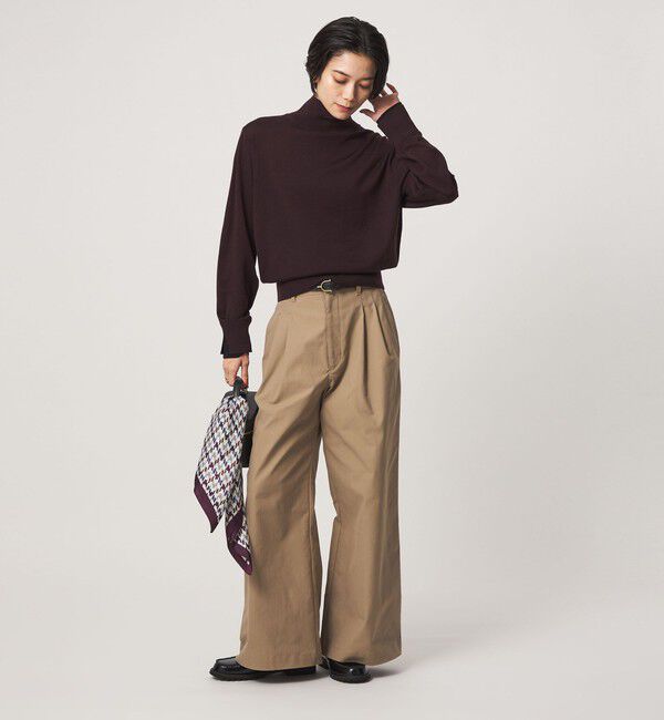 UNITED ARROWS green label relaxing「エブリニット 2WAY タートルネック ウォッシャブル」|ニット・セーター|