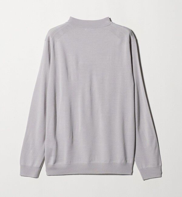 BEAUTY&YOUTH UNITED ARROWS「【WEB限定 WARDROBE SMART】マシーンウォッシャブル ウールミックス ジャケット クルーネック」|ニット・セーター|