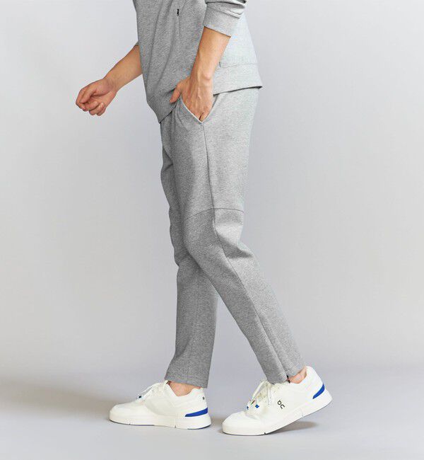 BEAUTY&YOUTH UNITED ARROWS「【WEB限定 WARDROBE SMART】ダブルニット イージーパンツ/セットアップ対応【抗菌・防臭】」|チノ|