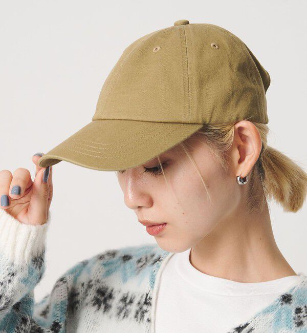 BEAUTY&YOUTH UNITED ARROWS「コットン キャップ ウォッシャブル」|キャップ・キャスケット|BEIGE