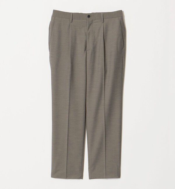 BEAUTY&YOUTH UNITED ARROWS「MIXED-WOOL イージー スラックス NO.5 タテヨコストレッチ ウォッシャブル セットアップ対応」|チノ|