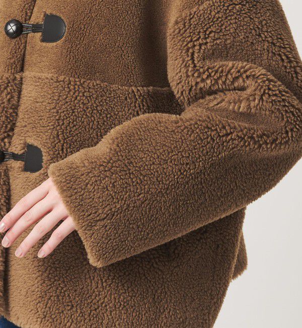 BEAUTY&YOUTH UNITED ARROWS「【WEB限定】ボア&times;フェイクムートン ループボタンジャケット 2WAY」|その他|