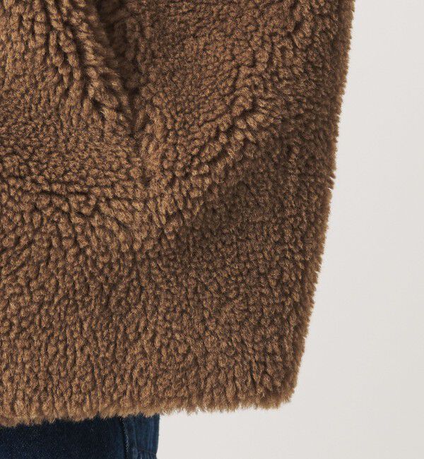 BEAUTY&YOUTH UNITED ARROWS「【WEB限定】ボア&times;フェイクムートン ループボタンジャケット 2WAY」|その他|