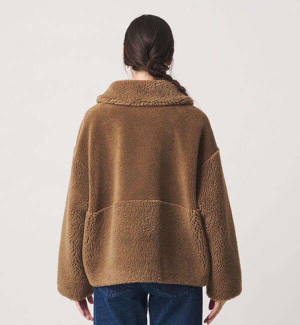 BEAUTY&YOUTH UNITED ARROWS「【WEB限定】ボア&times;フェイクムートン ループボタンジャケット 2WAY」|その他|