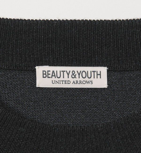 BEAUTY&YOUTH UNITED ARROWS「ハイブリッド ウール クルーネック ニット ウォッシャブル」|ニット・セーター|