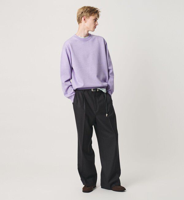 BEAUTY&YOUTH UNITED ARROWS「ハイブリッド ウール クルーネック ニット ウォッシャブル」|ニット・セーター|