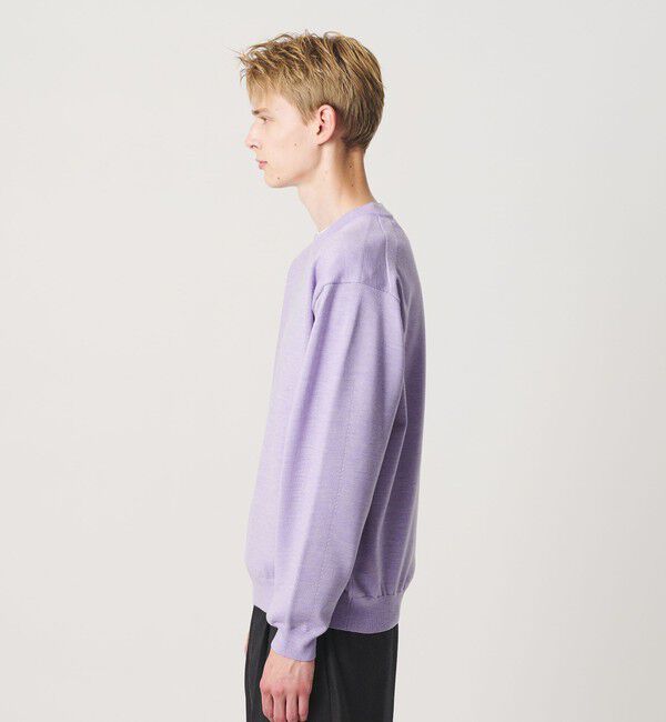 BEAUTY&YOUTH UNITED ARROWS「ハイブリッド ウール クルーネック ニット ウォッシャブル」|ニット・セーター|