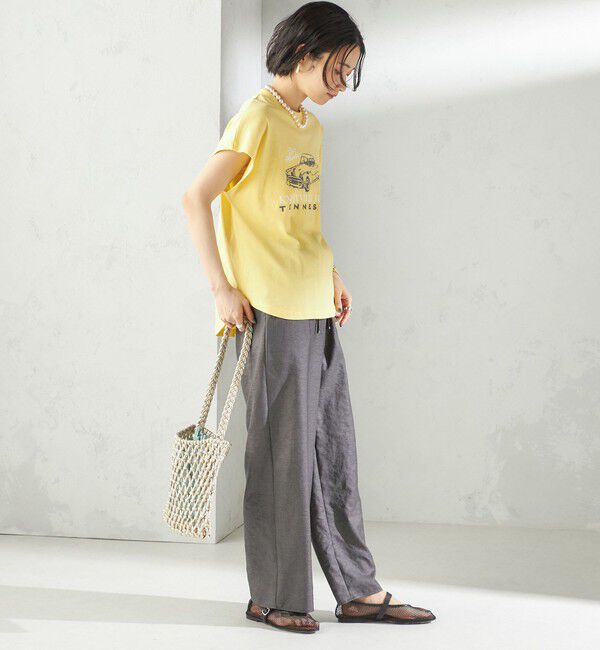 SHIPS for women「【SHIPS別注】TENNESSEE:フレンチ スリーブ プルオーバー」|タンクトップ|