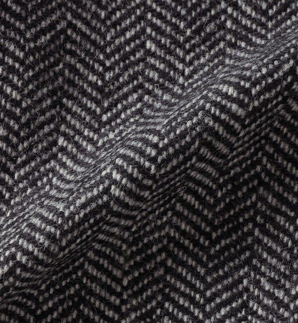 SHIPS for women「SHIPS Primary Navy Label:ヘリンボーンツイード ジャケット コート」|その他|