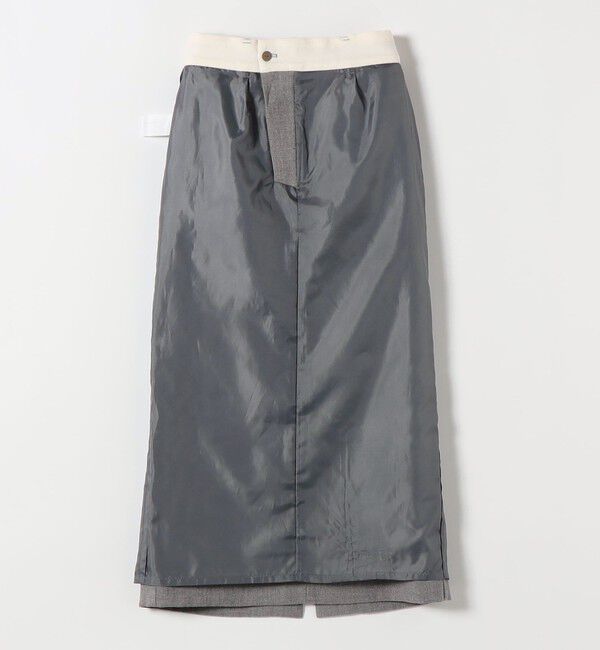 SHIPS any「《予約》〈洗濯機可能〉ウールライク ストレート イージー スカート［NAVY BLUE］」|スカート|