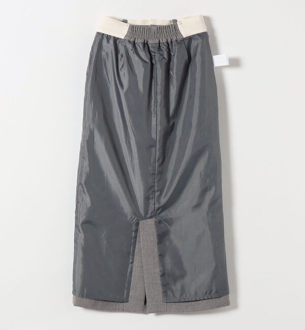 SHIPS any「《予約》〈洗濯機可能〉ウールライク ストレート イージー スカート［NAVY BLUE］」|スカート|