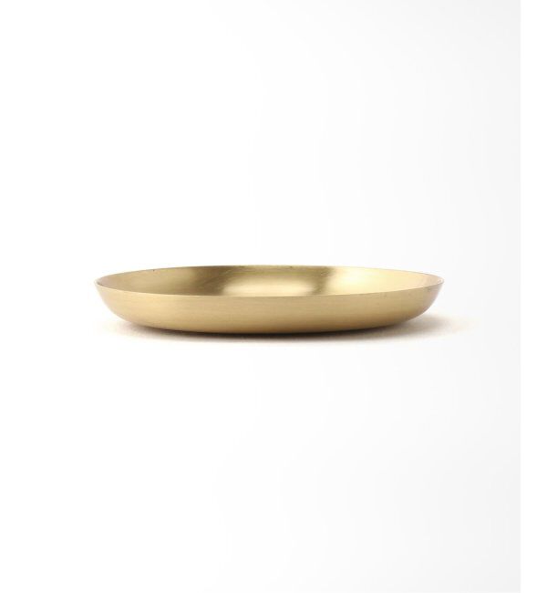 ACME「【fog linen work/フォグリネンワーク】BRASS PLATE ROUND S 真鍮トレイ」|アロマ・ルームフレグランス|