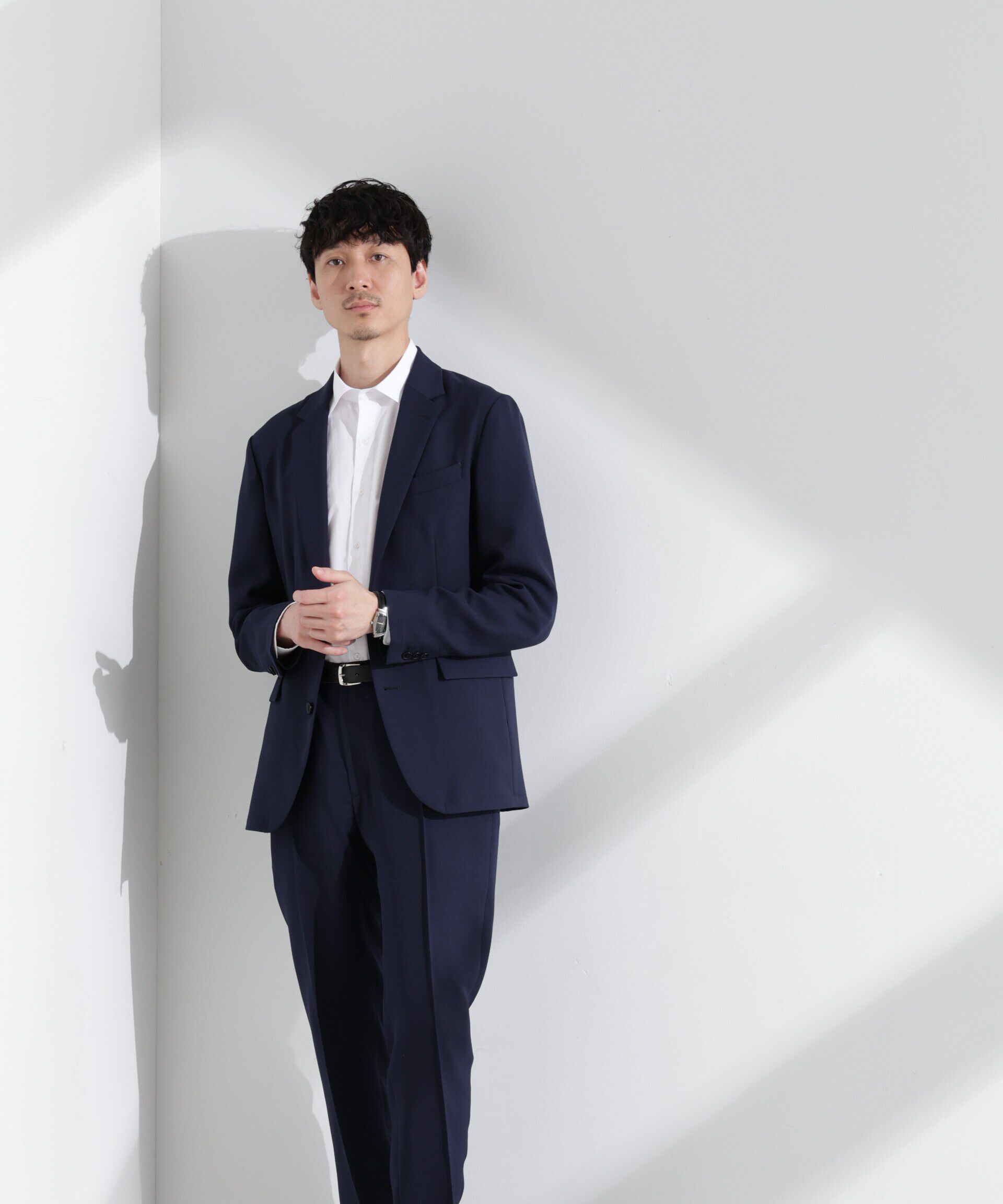  「「N JACKET PREMIUM」強撚ピケストレッチジャケット(セットアップ可)」|テーラードジャケット|