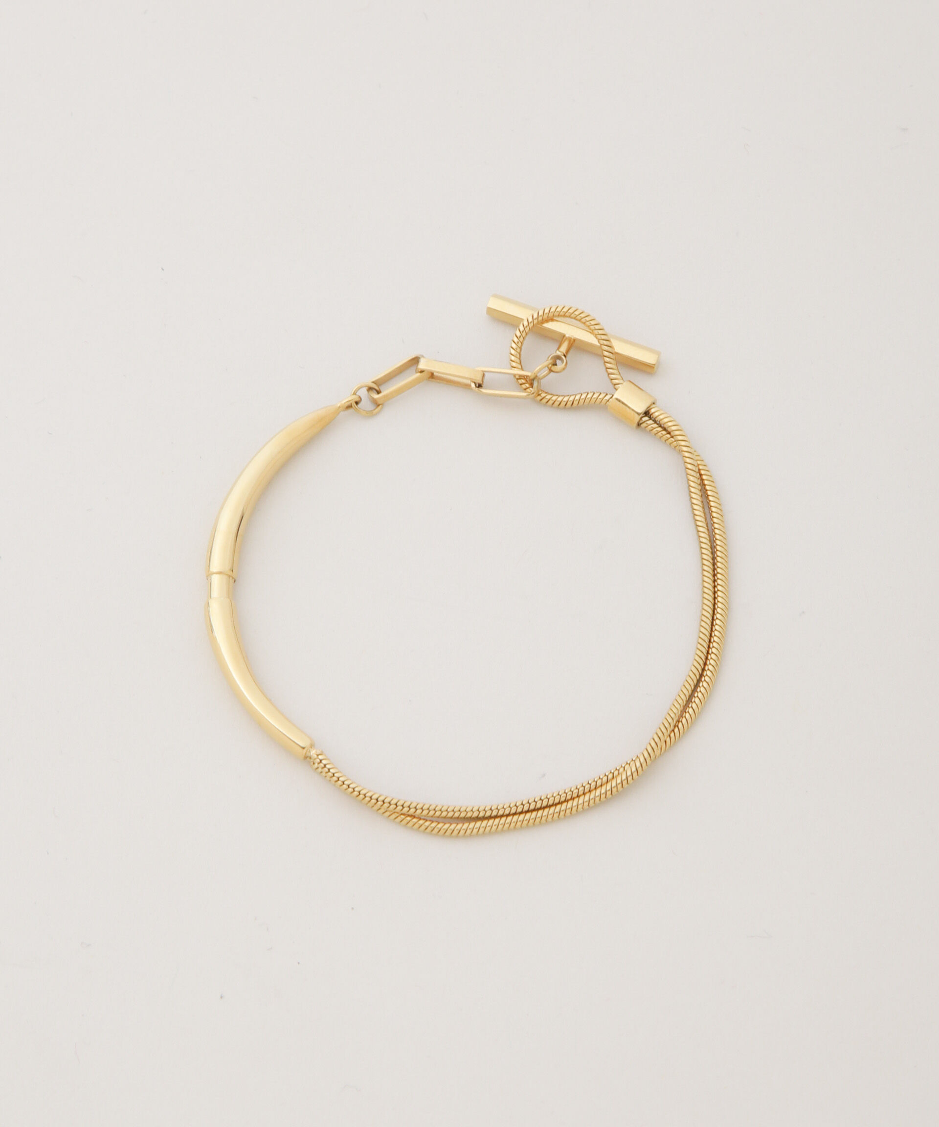 NANO universe「SOAC/Step Line Bracelet」|ブレスレット・バングル|ゴールド