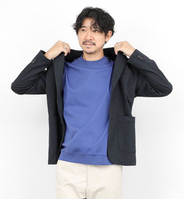 NOLLEY'S goodman「《ビジカジ対応》シルケットスムース クルーネックドレスTシャツ 26SS」|Tシャツ・カットソー|