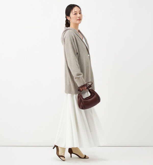 NOLLEY'S「【WEB＆一部店舗限定カラー】《手洗い可能》ヘアリーフーディーカーディガン」|カーディガン|