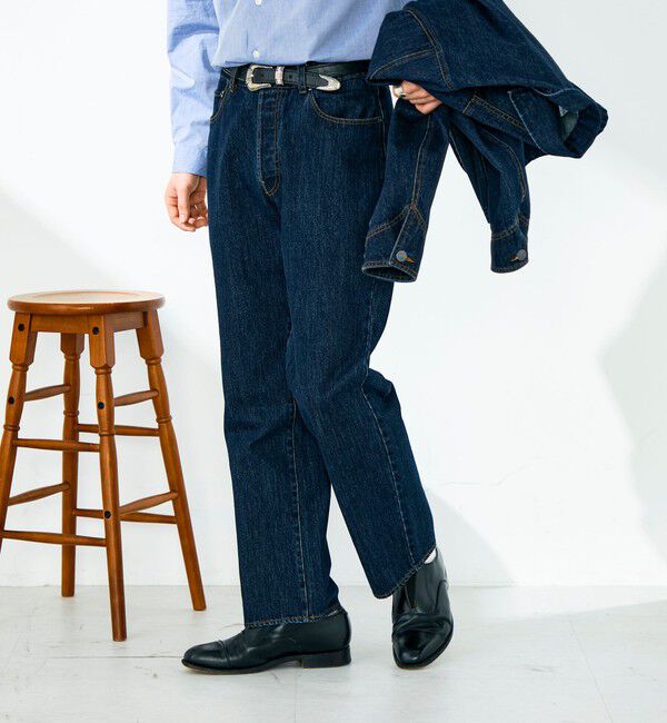 GLOSTER「【GEVACO/ゲバコ】12ozストレートデニムパンツ」|デニム|
