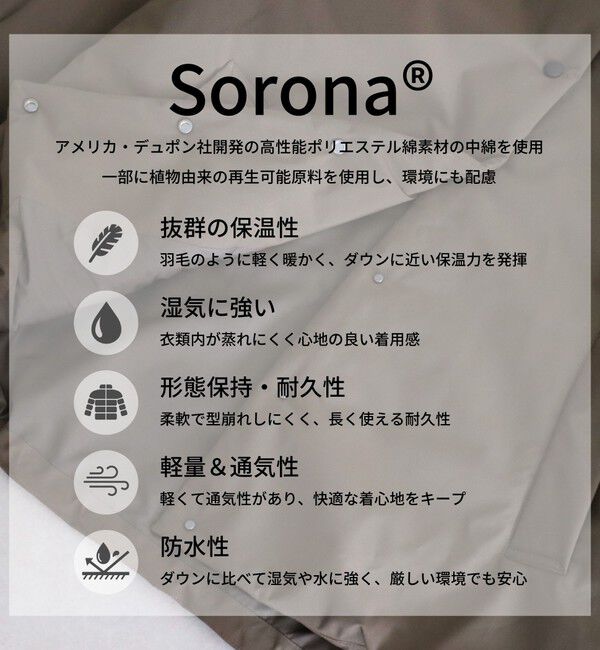 fredy emue「【昨年大好評につき今年も登場】Sorona PADDING COAT」|ダッフルコート|