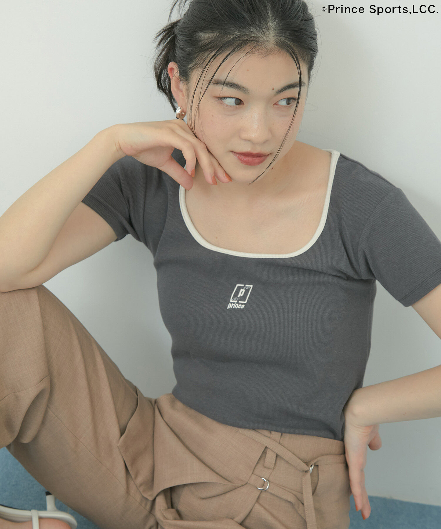 VIS「【Prince】VIS別注バイカラーTシャツ」|Tシャツ・カットソー|