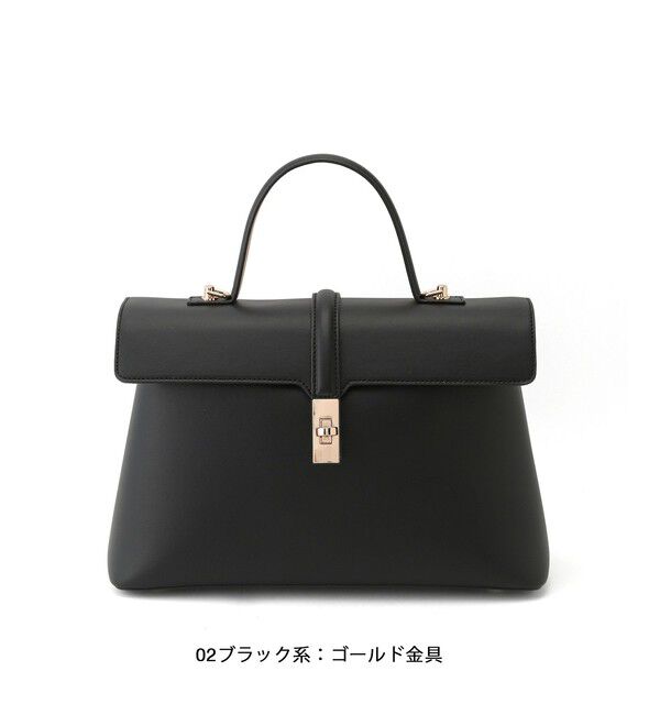 VIS「ひねり金具ワンハンドルバッグ/2WAY,軽量」|ハンドバッグ|