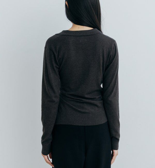  「〈NUE〉カシュクールニットカーディガン」|カーディガン|