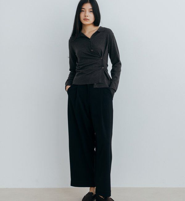  「〈NUE〉カシュクールニットカーディガン」|カーディガン|