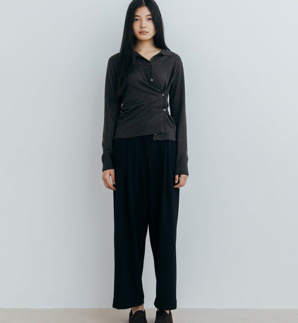 「〈NUE〉カシュクールニットカーディガン」|カーディガン|