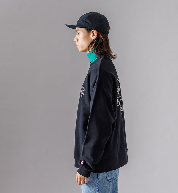 ABAHOUSE「【FRUIT OF THE LOOM】タイポグラフィ ヘビーオンス ルーズ クル」|スウェット・ジャージ|
