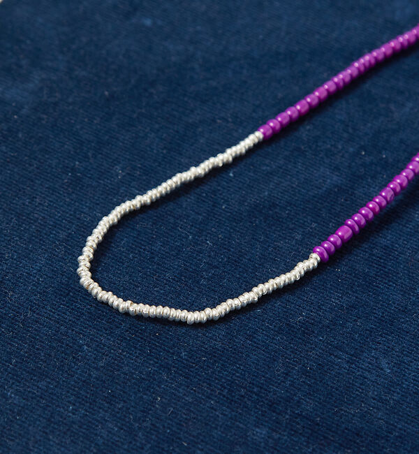 ABAHOUSE「Handmade  Thailand beads & SILVER neckla」|ネックレス|