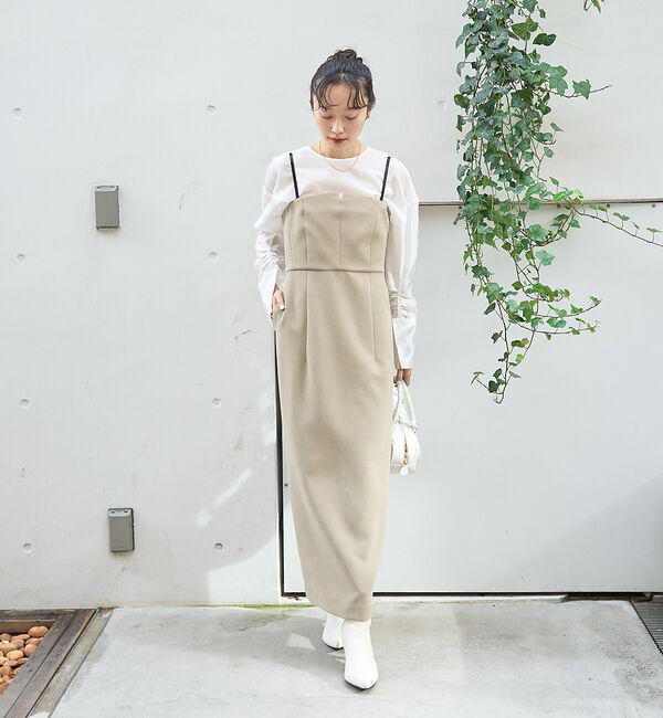Rouge vif「2wayコルセット風ワンピース」|ワンピース|