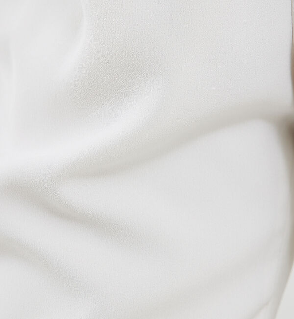 qualite「【セットアップ対応】バックサテンジョーゼットパンツ」|その他|