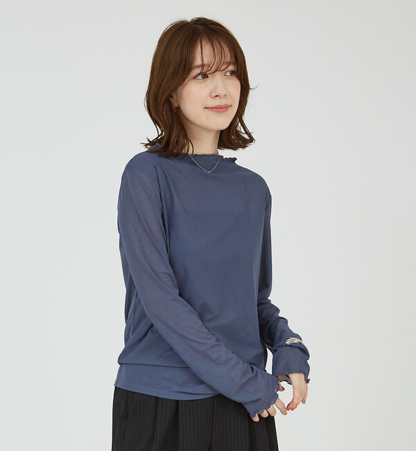 abahouse mavie「シアーメロウプルオーバー」|Tシャツ・カットソー|