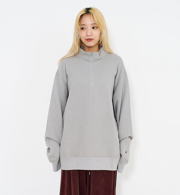 NOMINE「【Champion】ハーフジップ スウェット」|スウェット・ジャージ|