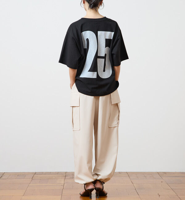 TIARA「《別注》【HEALTHY DENIM/ヘルシーデニム】25THプリントボクシーTシャツ」|Tシャツ・カットソー|